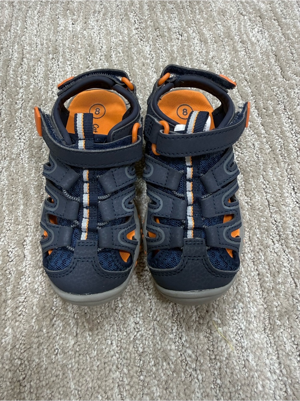 Cat & Jack Toddler Closed-Toe Sandals - Size 8
